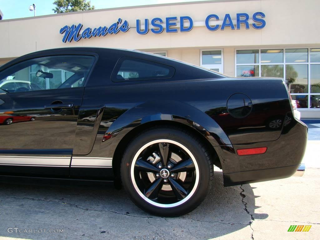 2007 Mustang Shelby GT Coupe - Black / Dark Charcoal photo #22