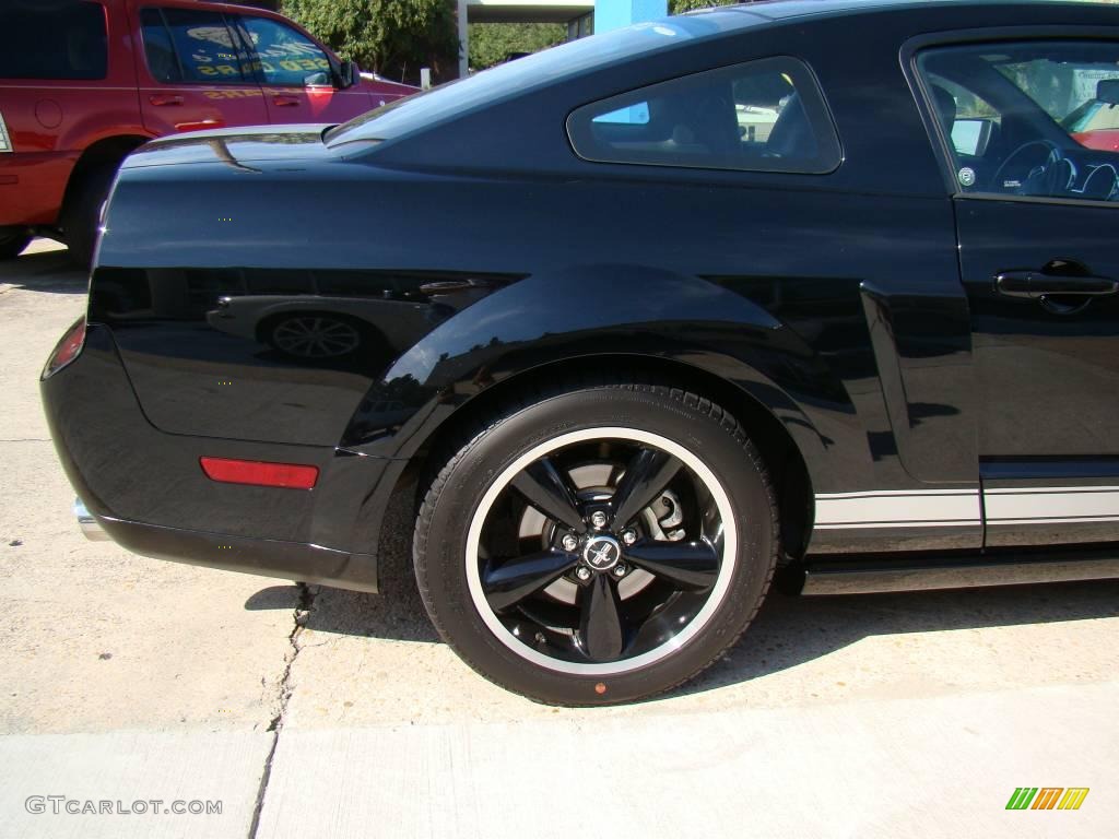 2007 Mustang Shelby GT Coupe - Black / Dark Charcoal photo #23