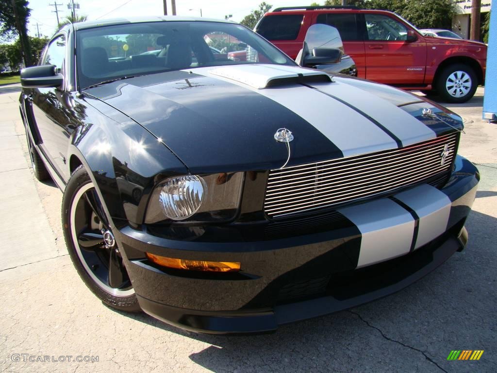 2007 Mustang Shelby GT Coupe - Black / Dark Charcoal photo #32