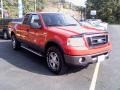 2007 Bright Red Ford F150 FX4 SuperCab 4x4  photo #3