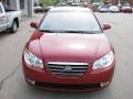 2008 Apple Red Pearl Hyundai Elantra GLS Sedan  photo #10