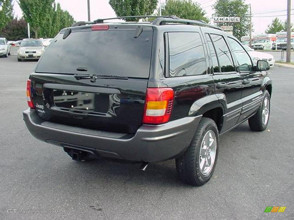 2004 Grand Cherokee Laredo 4x4 - Brillant Black Crystal Pearl / Dark Slate Gray photo #6