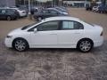 Taffeta White - Civic LX Sedan Photo No. 4