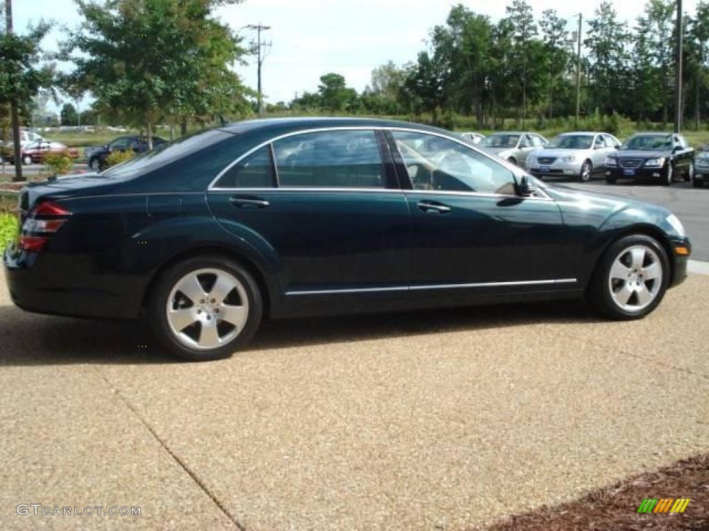 2007 S 550 Sedan - Jade Green Metallic / Cashmere/Savanna photo #5
