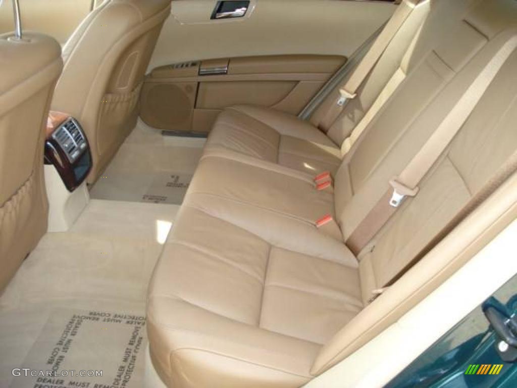 2007 S 550 Sedan - Jade Green Metallic / Cashmere/Savanna photo #10