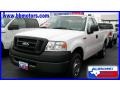 2008 Oxford White Ford F150 XL Regular Cab  photo #1