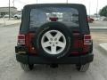 2008 Red Rock Crystal Pearl Jeep Wrangler X 4x4  photo #4