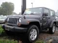 2008 Steel Blue Metallic Jeep Wrangler X 4x4  photo #1