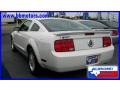 2009 Performance White Ford Mustang V6 Coupe  photo #5