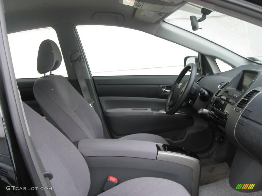 2007 Prius Hybrid - Black / Dark Gray photo #6