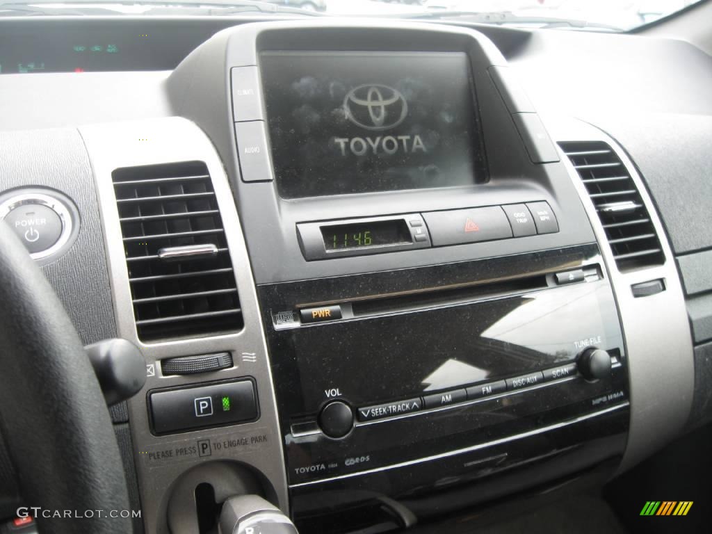2007 Prius Hybrid - Black / Dark Gray photo #7