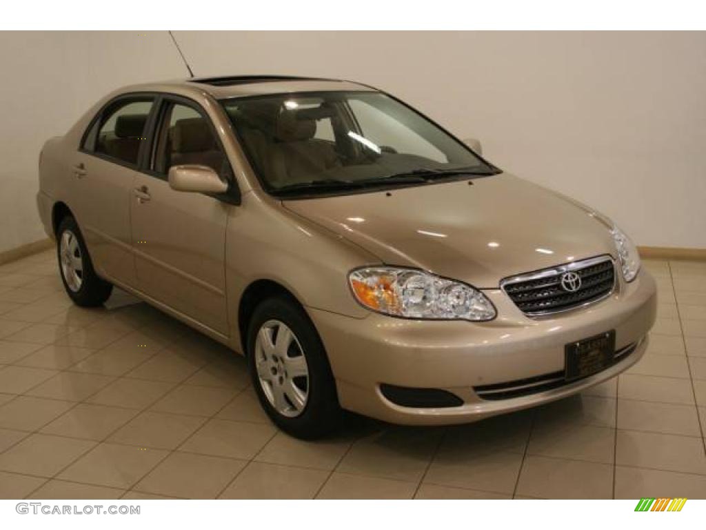 2008 Corolla LE - Desert Sand Mica / Beige photo #1