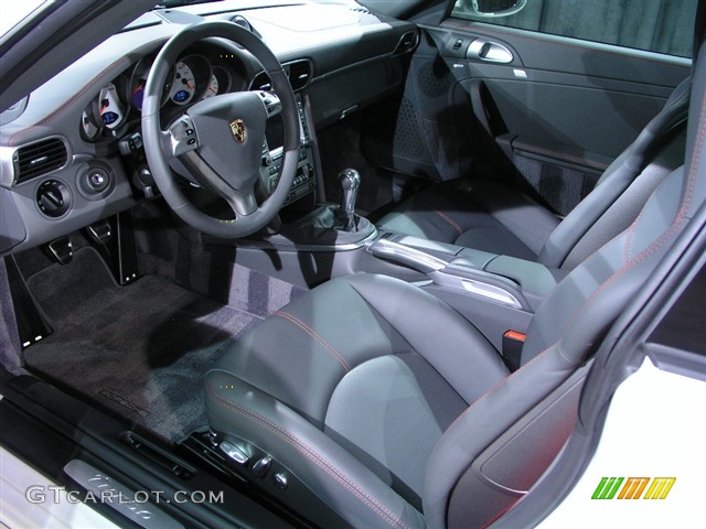 2007 911 Turbo Coupe - Carrara White / Stone Grey photo #6