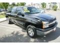 2004 Black Chevrolet Silverado 1500 LS Extended Cab 4x4  photo #3