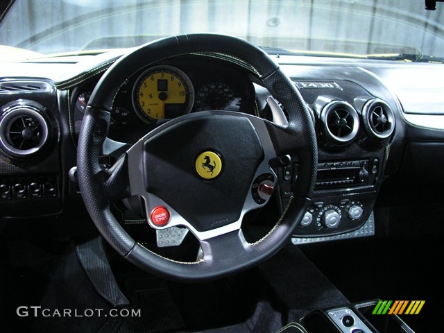 2005 F430 Coupe F1 - Yellow / Black photo #7