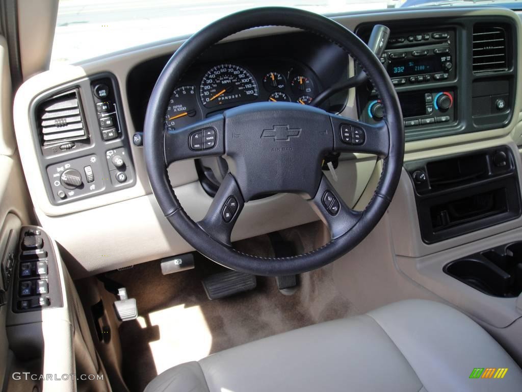 2006 Suburban Z71 1500 4x4 - Black / Tan/Neutral photo #11