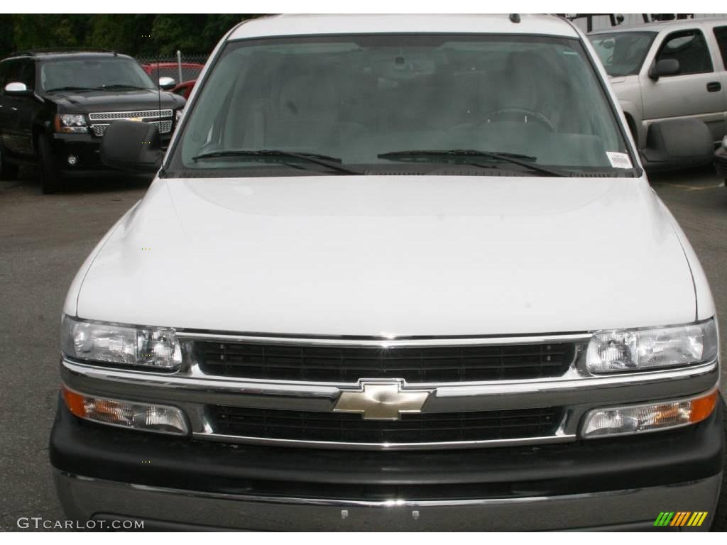 2006 Tahoe LS 4WD - Summit White / Gray/Dark Charcoal photo #2