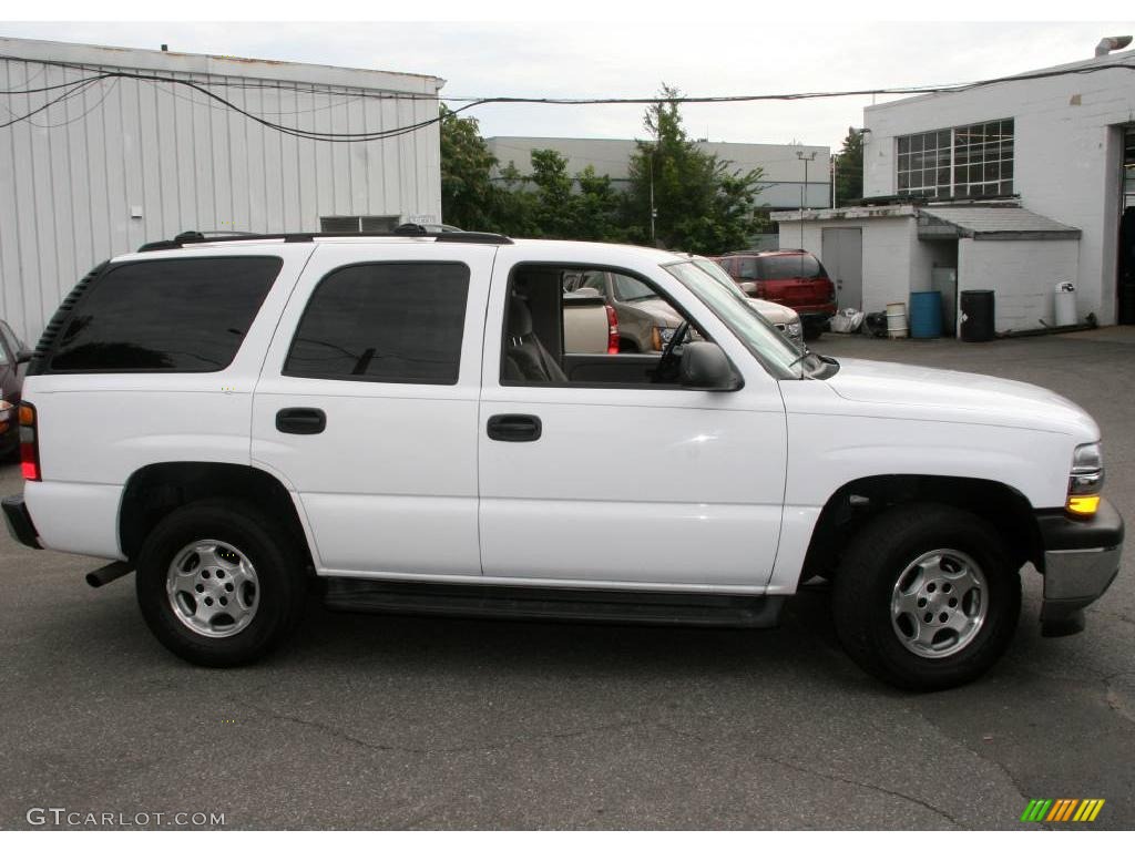 2006 Tahoe LS 4WD - Summit White / Gray/Dark Charcoal photo #4