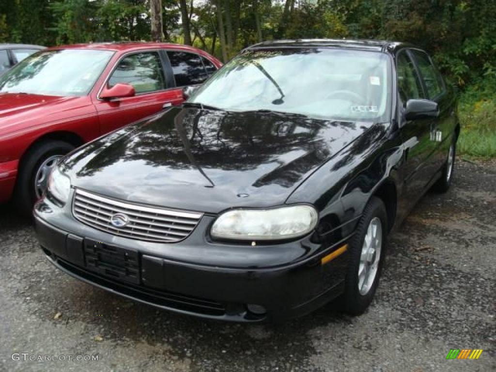 1999 Malibu LS Sedan - Black / Medium Gray photo #5