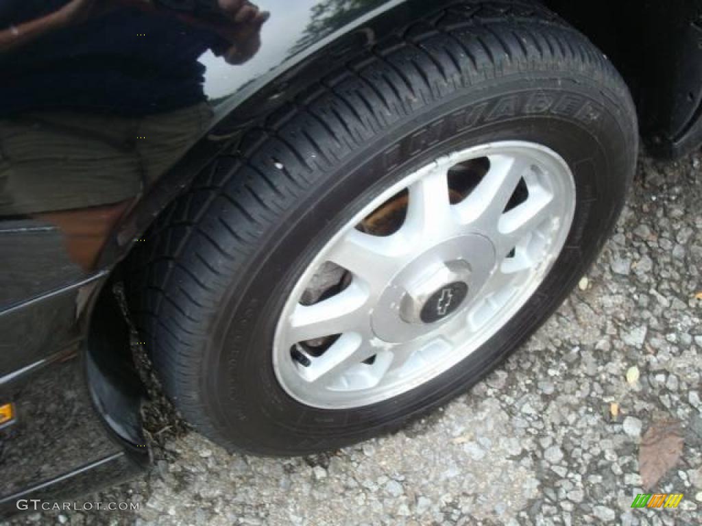 1999 Malibu LS Sedan - Black / Medium Gray photo #7