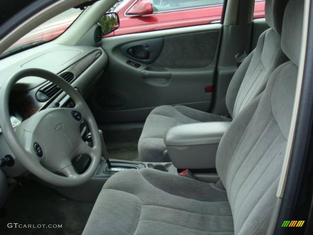 1999 Malibu LS Sedan - Black / Medium Gray photo #8