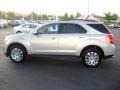 2010 Gold Mist Metallic Chevrolet Equinox LT  photo #3