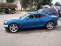 2010 Aqua Blue Metallic Chevrolet Camaro SS/RS Coupe  photo #11