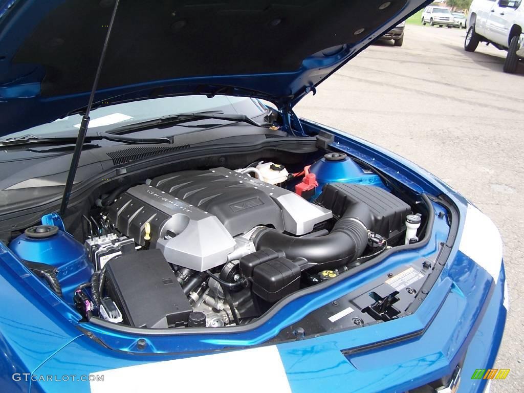 2010 Camaro SS/RS Coupe - Aqua Blue Metallic / Black photo #18