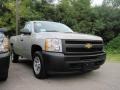 2009 Silver Birch Metallic Chevrolet Silverado 1500 Regular Cab  photo #3