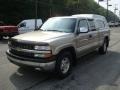 2001 Sunset Gold Metallic Chevrolet Silverado 1500 LS Extended Cab 4x4  photo #5