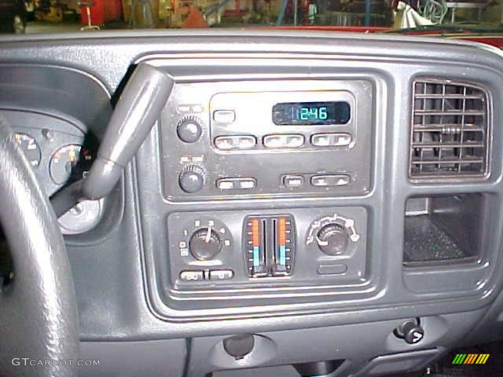 2006 Silverado 1500 Work Truck Regular Cab - Victory Red / Dark Charcoal photo #17
