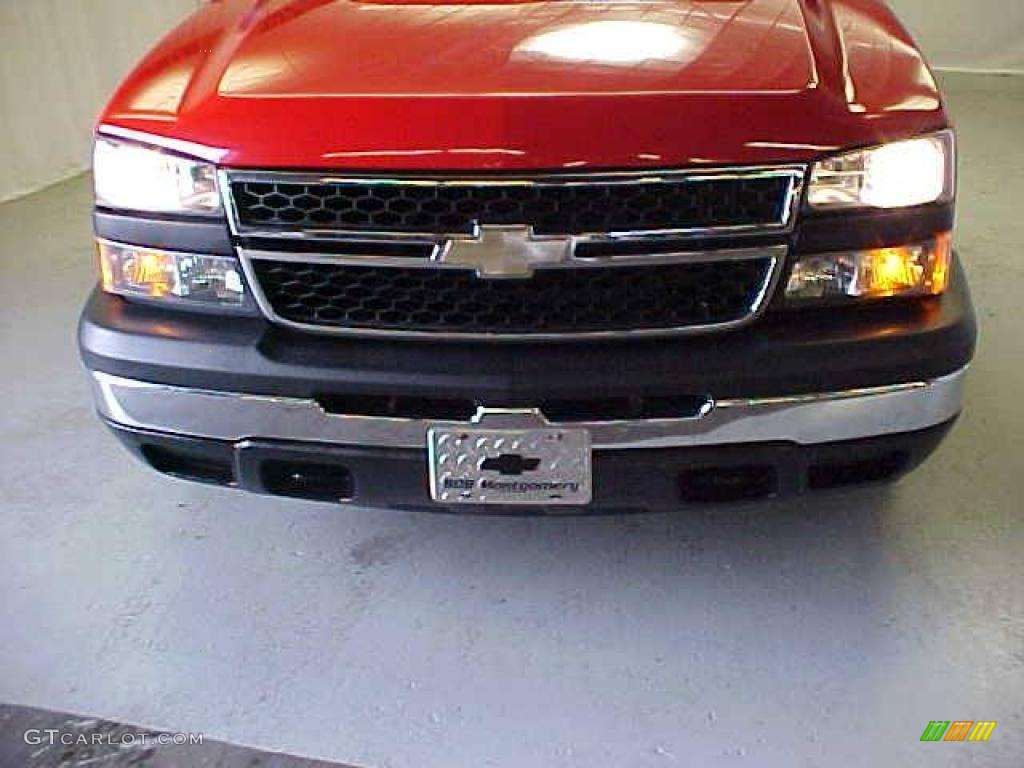 2006 Silverado 1500 Work Truck Regular Cab - Victory Red / Dark Charcoal photo #20