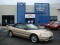 Champagne Pearlcoat 2001 Chrysler Sebring Limited Convertible