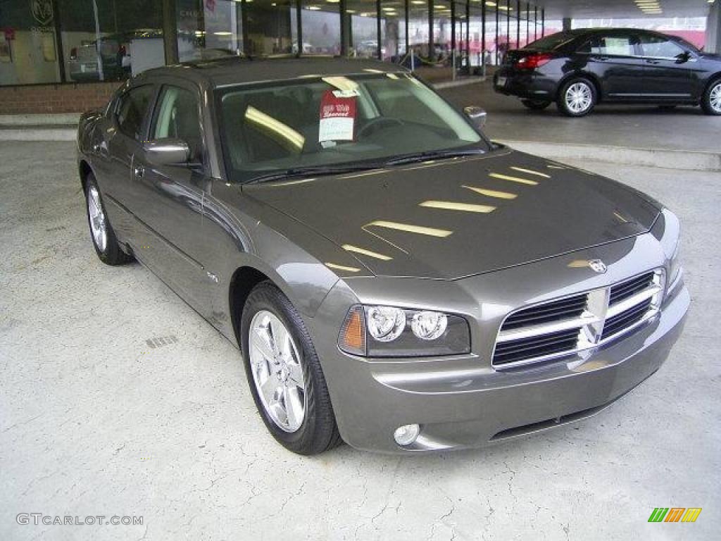 2009 Charger R/T - Dark Titanium Metallic / Dark Slate Gray photo #5