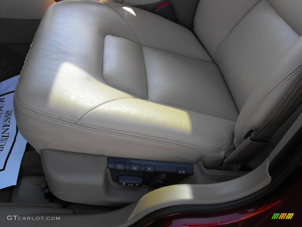 2002 S80 2.9 - Venetian Red Metallic / Taupe/LightTaupe photo #12