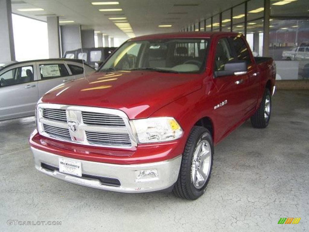 Inferno Red Crystal Pearl Dodge Ram 1500