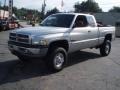 2002 Bright Silver Metallic Dodge Ram 2500 SLT Quad Cab 4x4  photo #2