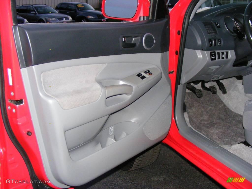 2006 Tacoma V6 TRD Sport Access Cab 4x4 - Radiant Red / Graphite Gray photo #20