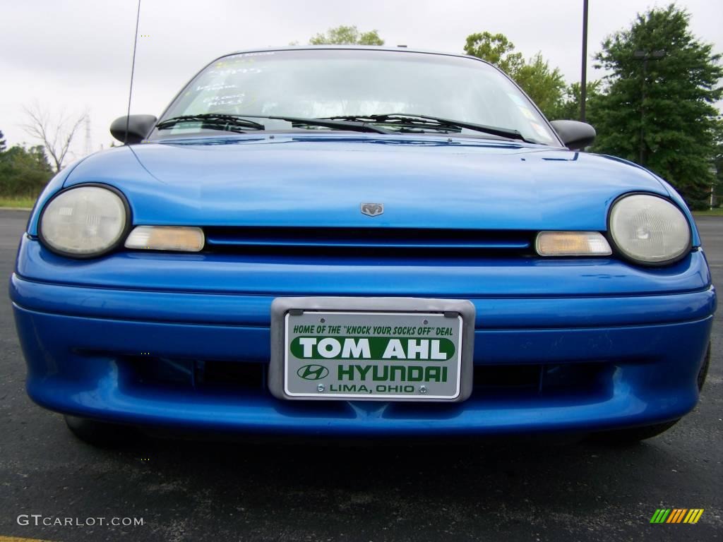 1999 Neon Highline Sedan - Intense Blue Pearl / Agate photo #2