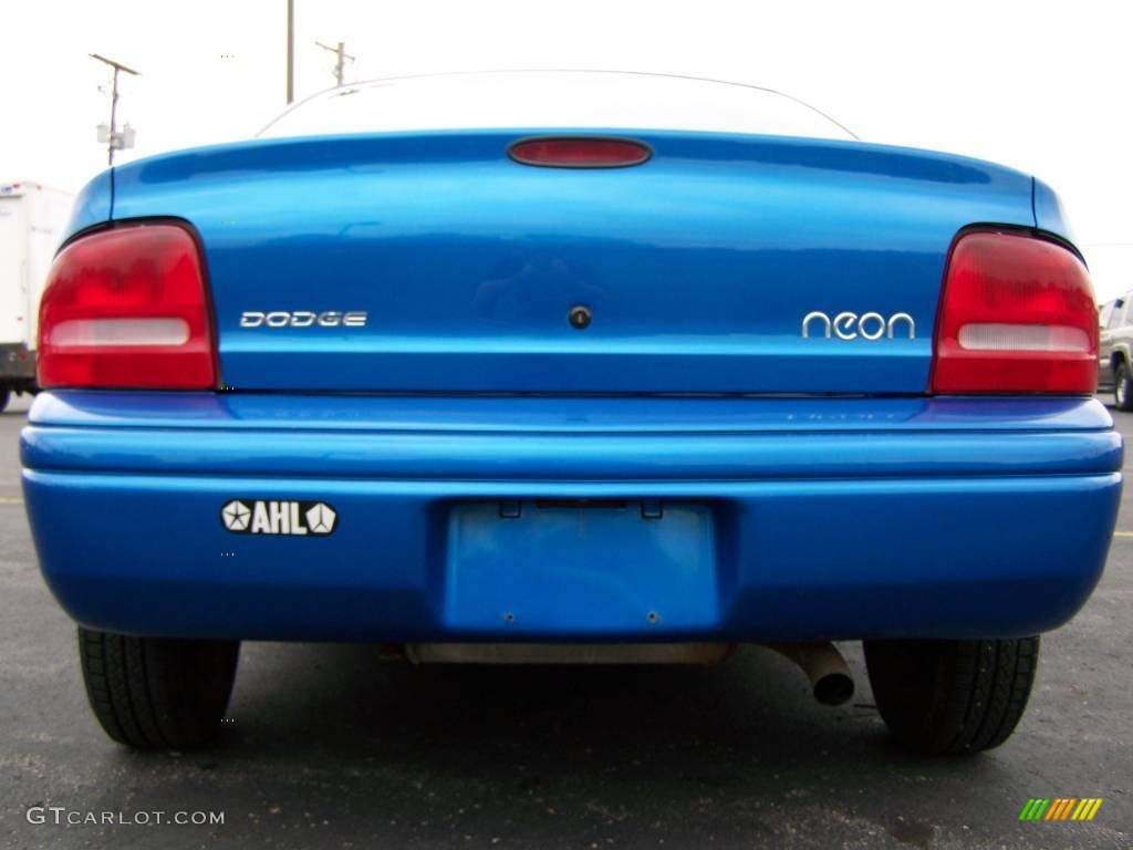 1999 Neon Highline Sedan - Intense Blue Pearl / Agate photo #5
