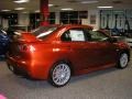 2010 Rotor Glow Orange Metallic Mitsubishi Lancer Evolution GSR  photo #4