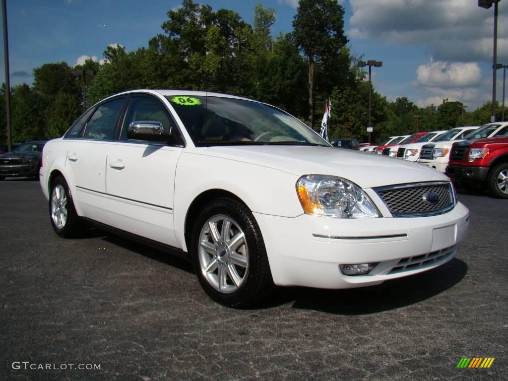 2006 Five Hundred Limited - Oxford White / Pebble Beige photo #1