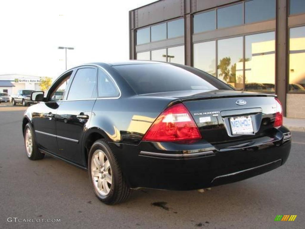 2006 Five Hundred SEL AWD - Black / Pebble Beige photo #6