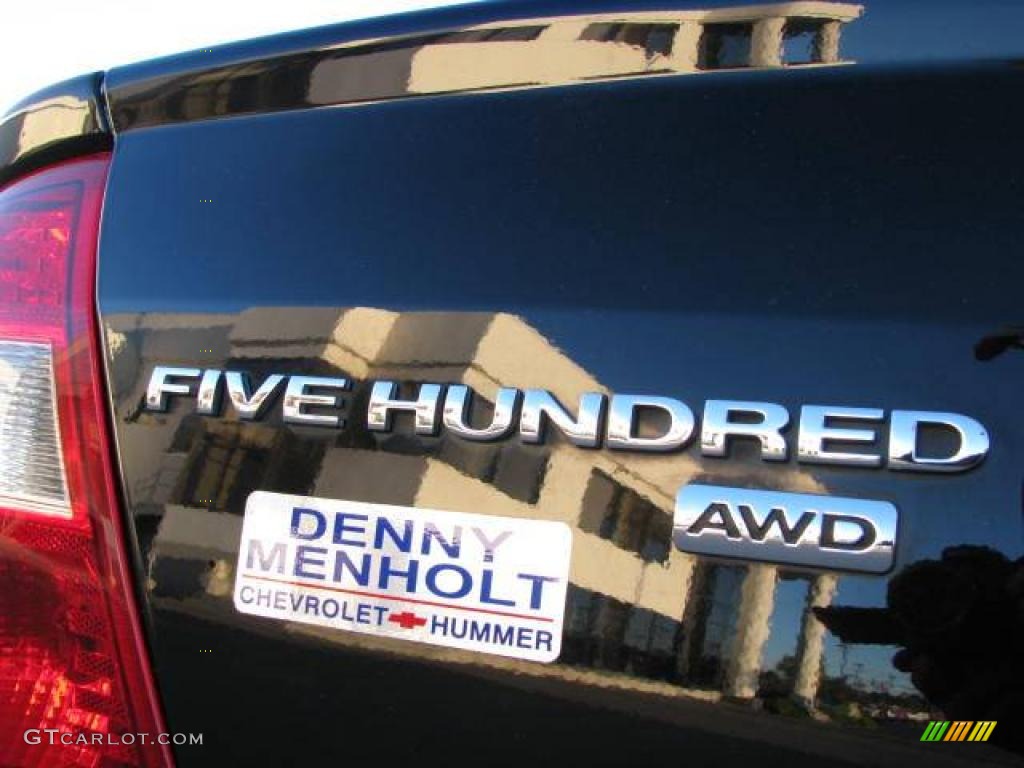 2006 Five Hundred SEL AWD - Black / Pebble Beige photo #8