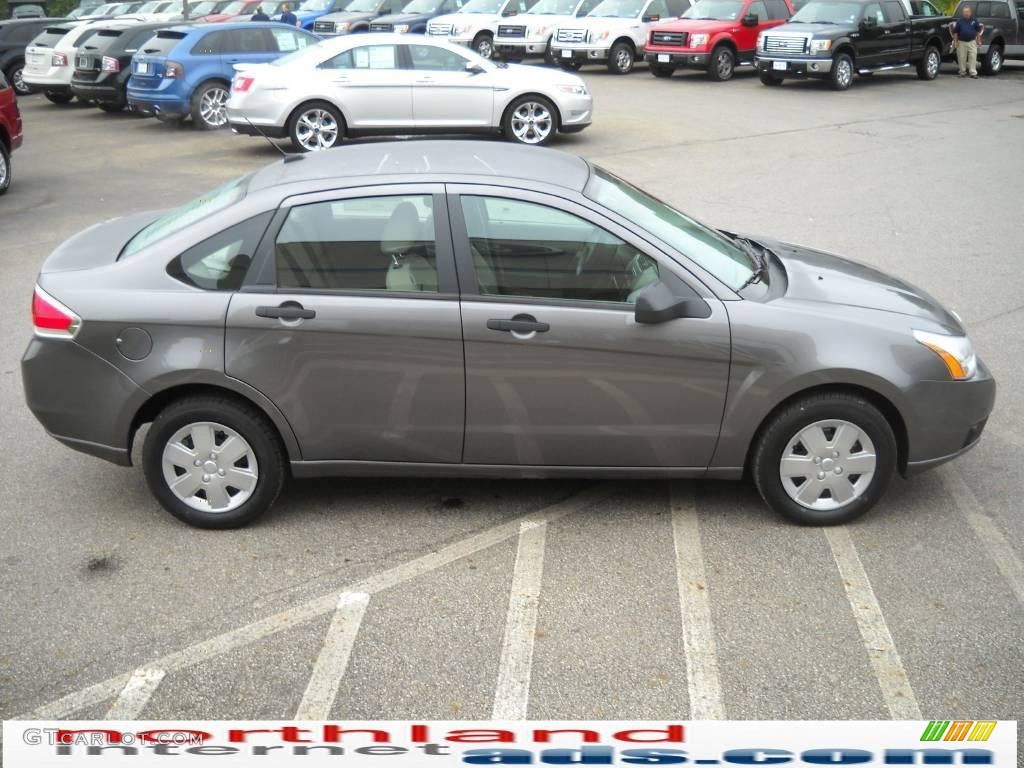 2010 Focus S Sedan - Sterling Grey Metallic / Medium Stone photo #5