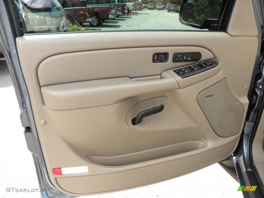 2006 Sierra 1500 SLT Crew Cab 4x4 - Stealth Gray Metallic / Neutral photo #6
