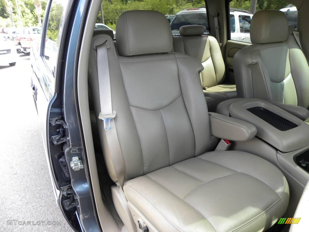 2006 Sierra 1500 SLT Crew Cab 4x4 - Stealth Gray Metallic / Neutral photo #9