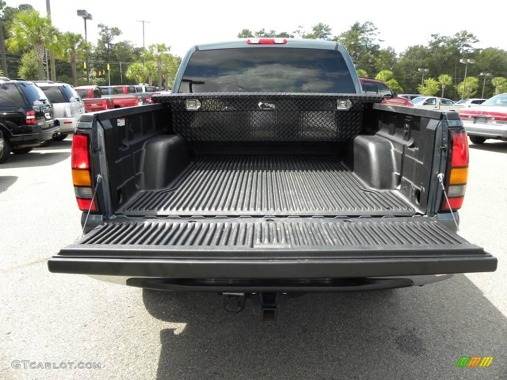 2006 Sierra 1500 SLT Crew Cab 4x4 - Stealth Gray Metallic / Neutral photo #16