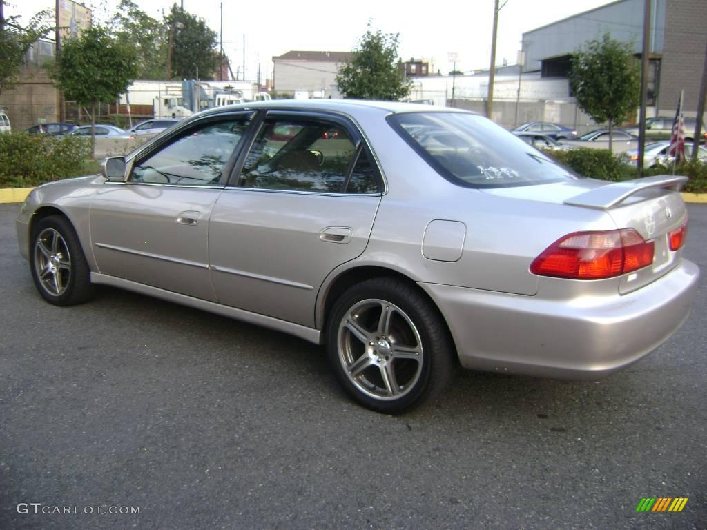 1999 Accord LX Sedan - Heather Mist Metallic / Tan photo #6