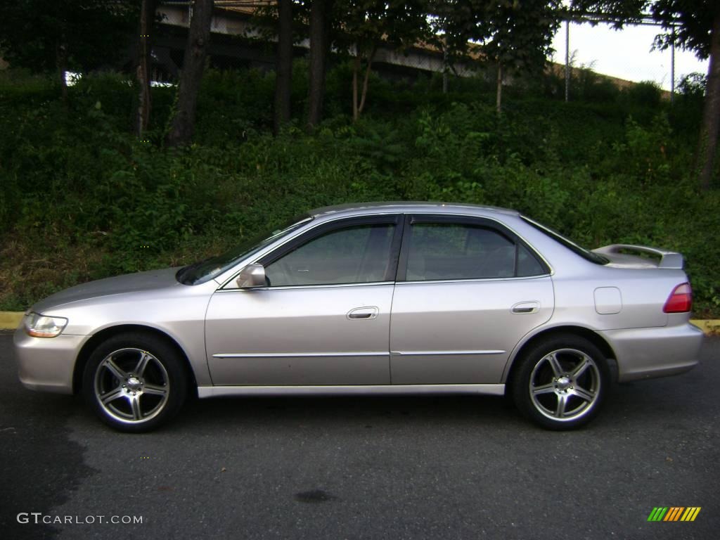 1999 Accord LX Sedan - Heather Mist Metallic / Tan photo #7